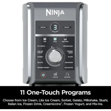 Ninja CREAMi Deluxe 11-in-1 Frozen Treat Maker