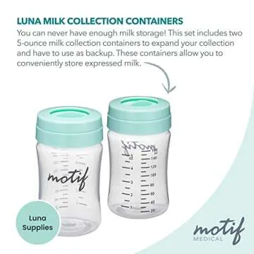 Motif Breast Milk Storage Bottles for efficient milk storage