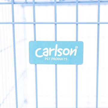 Carlson Blue Secure Compact Single Door Dog Crate