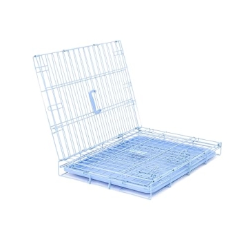 Carlson Blue Secure Compact Single Door Dog Crate