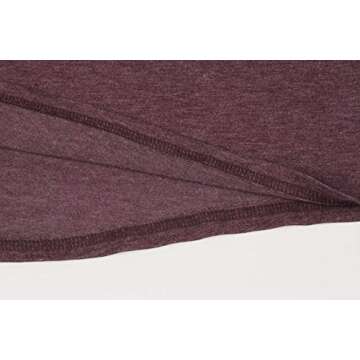 IRISGOD Womens Workout Tank Tops Summer Graphic Twisted Back Gym Sleeveless Tshirt Tops Burgundy