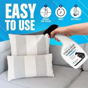 NonScents Stain & Odor Eliminator Spray for Strong Odor - 32 oz - Pet Odor Eliminator for Home - Carpet Stain Remover for Cats and Dog Pee - Cat Urine Destroyer - Carpet Cleaner Spray