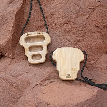 Portable Bamboo Hangboards - Eco-Friendly Finger Strength Training