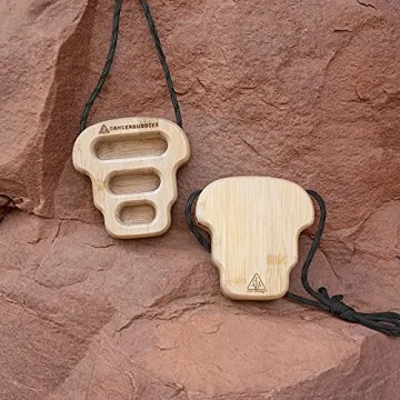 Portable Bamboo Hangboards - Eco-Friendly Finger Strength Training