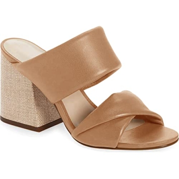 Stylish PiePieBuy Women's Heeled Sandals - Open Toe, Slip-On Comfort