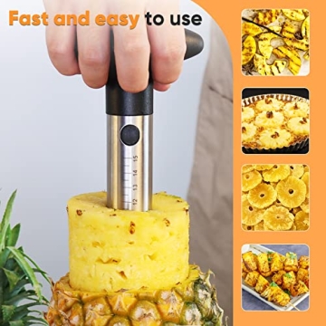 OOKUU Pineapple Corer - Effortless Pineapple Preparation
