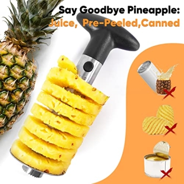 OOKUU Pineapple Corer - Effortless Pineapple Preparation