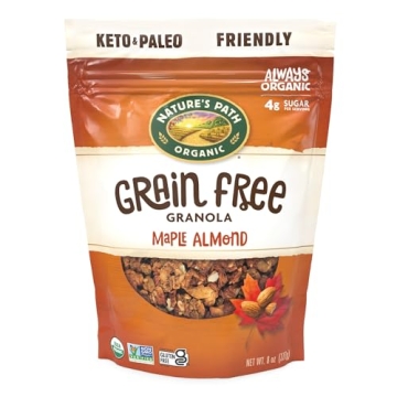 Nature's Path Maple Almond Granola - Healthy Snack Option