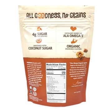 Nature's Path Maple Almond Granola - Healthy Snack Option