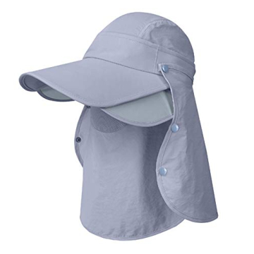 icolor Sun Hat - Versatile Retractable Wide Brim Fishing Cap for All Outdoor Activities