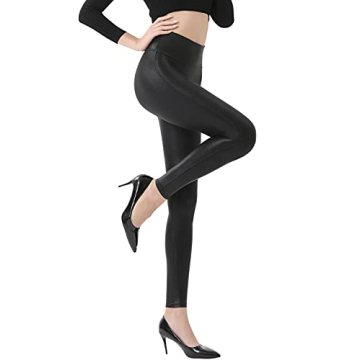 Retro Gong Women's Faux Leather Leggings for All Occasions