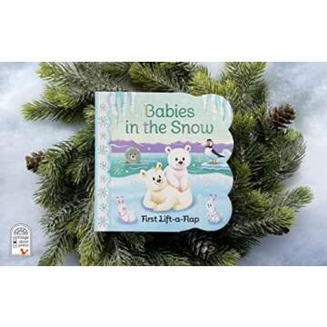 Babies in the Snow Chunky Lift-a-Flap Board Book