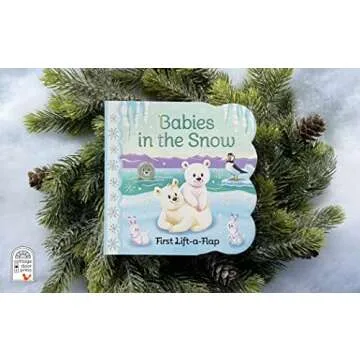 Babies in the Snow Chunky Lift-a-Flap Board Book