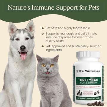 Turkey Tail Pet Support - Immune & Gut Health for Pets