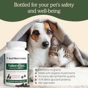 Turkey Tail Pet Support - Immune & Gut Health for Pets