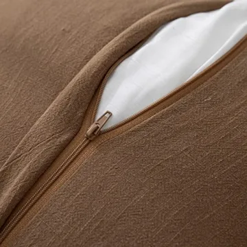 Stylish Linen Fringed Throw Pillow Cover for All Spaces