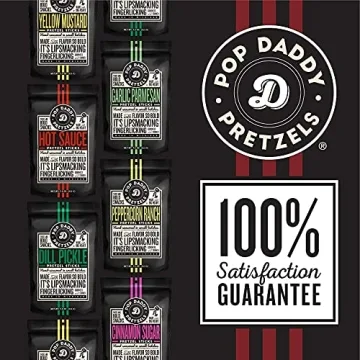 Pop Daddy Healthy Gourmet Pretzels 3 Pack Delights