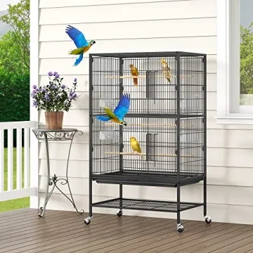 YINTATECH 52-inch Bird Cage for Parrots and More