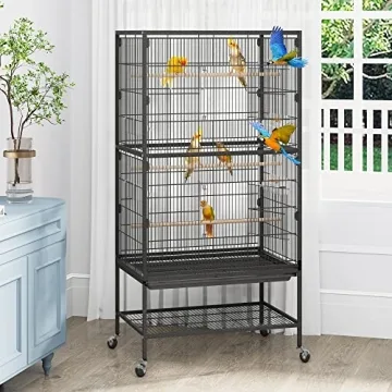 YINTATECH 52-inch Bird Cage for Parrots and More
