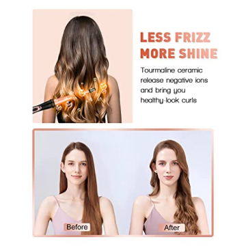 5 in 1 BESTOPE Curling Wand Set for Stunning Curls