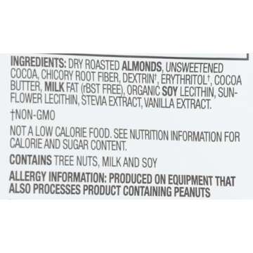 Lily's Sweets, Dark Chocolate Covered Almonds, 3.5 Ounce