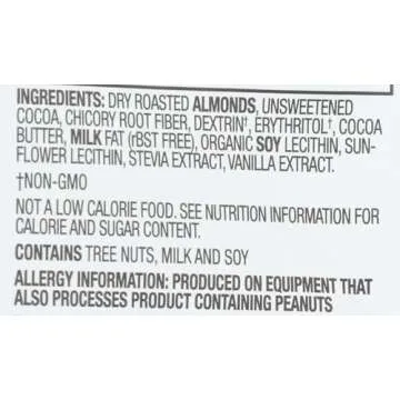 Lily's Sweets, Dark Chocolate Covered Almonds, 3.5 Ounce