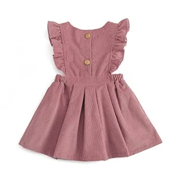 Simplee Kids Casual Dress for Toddler Girls with Pockets