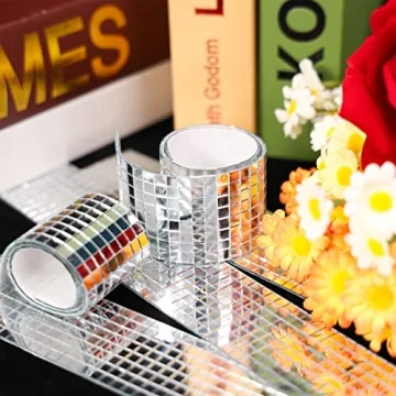 Self-Adhesive Mosaic Tiles for Creative Crafting