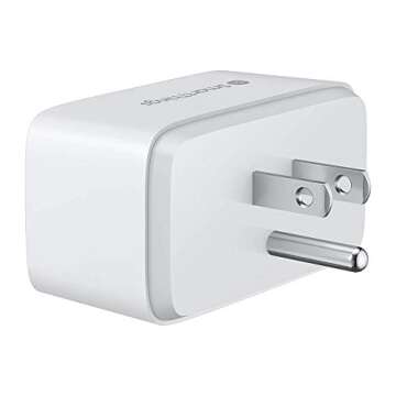 SAMSUNG SmartThings Wi-Fi Plug: Smart Home Control with Voice Activation and No Hub Needed