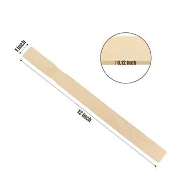 25 Pack Paint Stir Sticks for Creative Mixing and Gardening