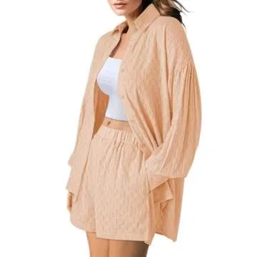 HAPCOPE Women's Chic 2 Piece Outfit - Comfort Meets Style