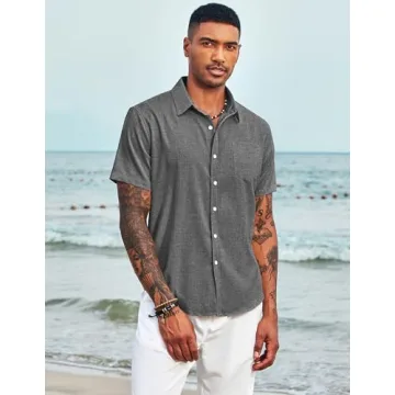 COOFANDY Men's Casual Button Down Shirt for All Occasions
