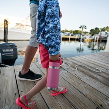 YETI Rambler Jr. 12 oz Kids Bottle in Canyon Red