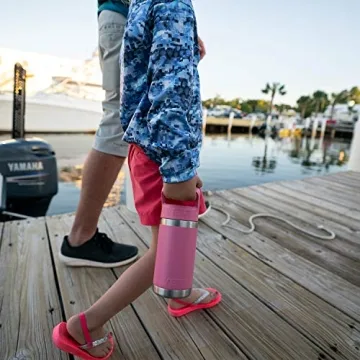 YETI Rambler Jr. 12 oz Kids Bottle in Canyon Red