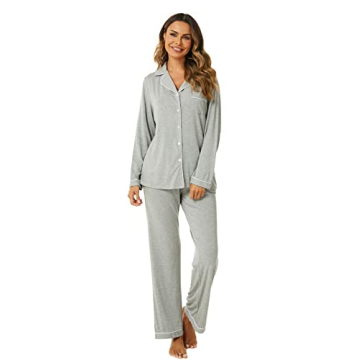 Cozy Women's Button Up Pajama Set for All Seasons
