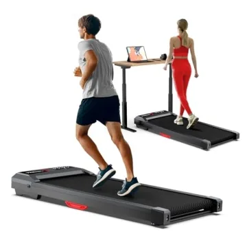 COZYINN Walking Pad, Under Desk Incline Treadmill for Home Office, 40dB Small Treadmill 300lbs Capac...