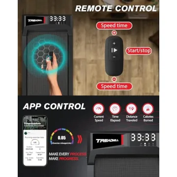 COZYINN Walking Pad Under Desk Treadmill 300lbs Capacity