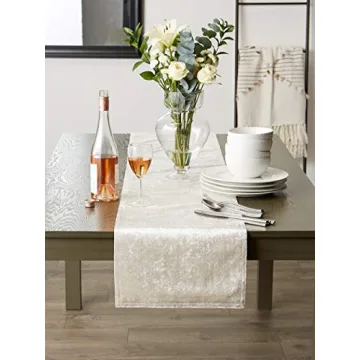 Elegant DII Velvet Table Runner for Dining Room