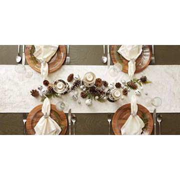 Elegant DII Velvet Table Runner for Dining Room