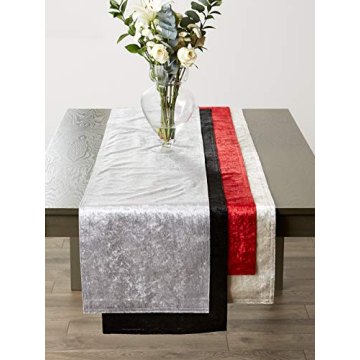 Elegant DII Velvet Table Runner for Dining Room