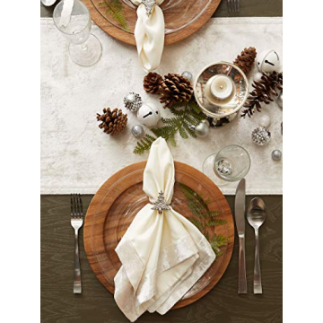 Elegant DII Velvet Table Runner for Dining Room