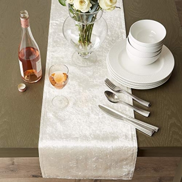 Elegant DII Velvet Table Runner for Dining Room