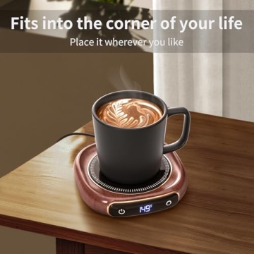 Lerat Electric Coffee Mug Warmer with Auto Shut Off