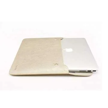 KALIDI 13.3 inch Laptop Sleeve 12inches Laptop Case Bag for 13.3" MacBook Air Pro 2017 2018 iPad Pro Air 12.9" for Surface Pro 4 Chromebook Tablet, (13.3 inches, Gold #2)