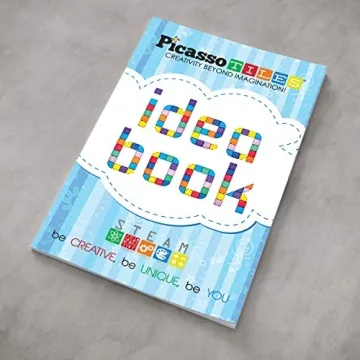 PicassoTiles Building Block Idea Book for Kids 3+