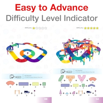 PicassoTiles Building Block Idea Book for Kids 3+