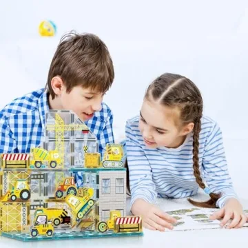 PicassoTiles Building Block Idea Book for Kids 3+