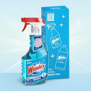Windex Glass and Window Cleaner Spray for Streak-Free Shine