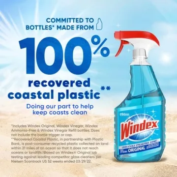 Windex Glass and Window Cleaner Spray for Streak-Free Shine