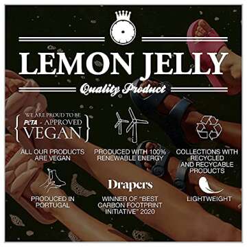 Lemon Jelly Women's Platform Sandals - Casual Double-Buckled Water-Friendly Wedges for Beach - Comfortable, Lightweight Slip-On Sandals for Ladies - Cute, Versatile Chunky Summer Slides - Desert